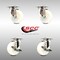 Service Caster 4 Inch 316SS Nylon Wheel Swivel Top Plate Caster Brakes, 2PK SCC-SS31620S414-NYS-2-TLB-2 - alternate 4